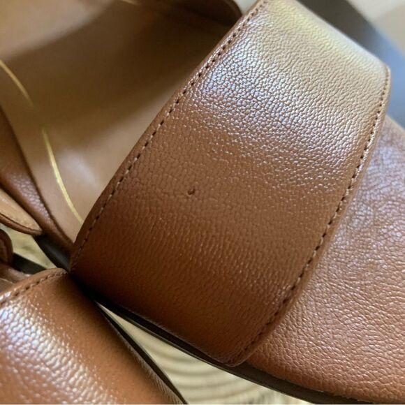 VIONIC Women’s Pacifica Sandals Toffee Leather Size 8 WIDE - Picture 5 of 16